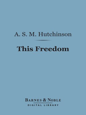 cover image of This Freedom (Barnes & Noble Digital Library)
